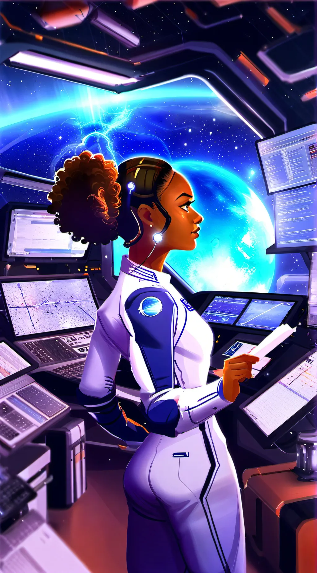 ai character: Mary Elizabeth  background
