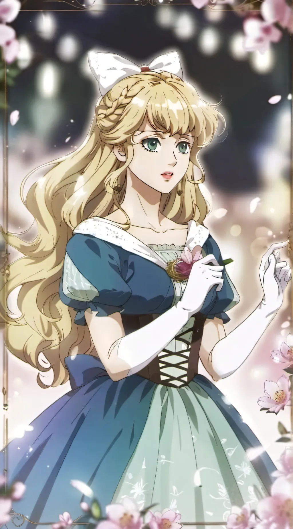 ai character: Cinderella background