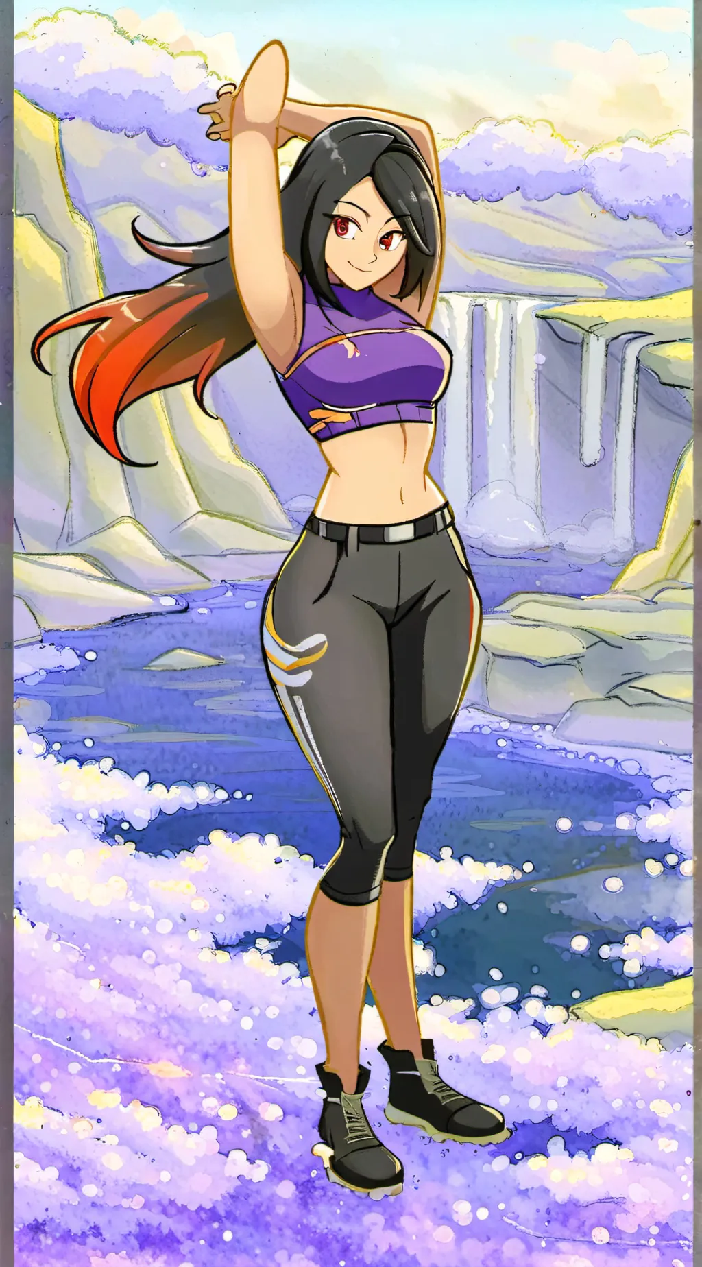 ai character: Lucy  background