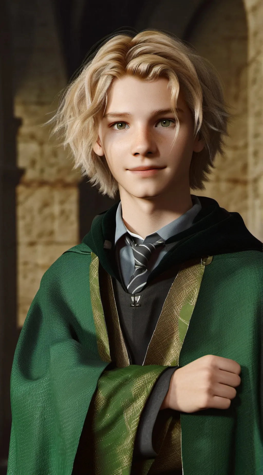 ai character: draco background
