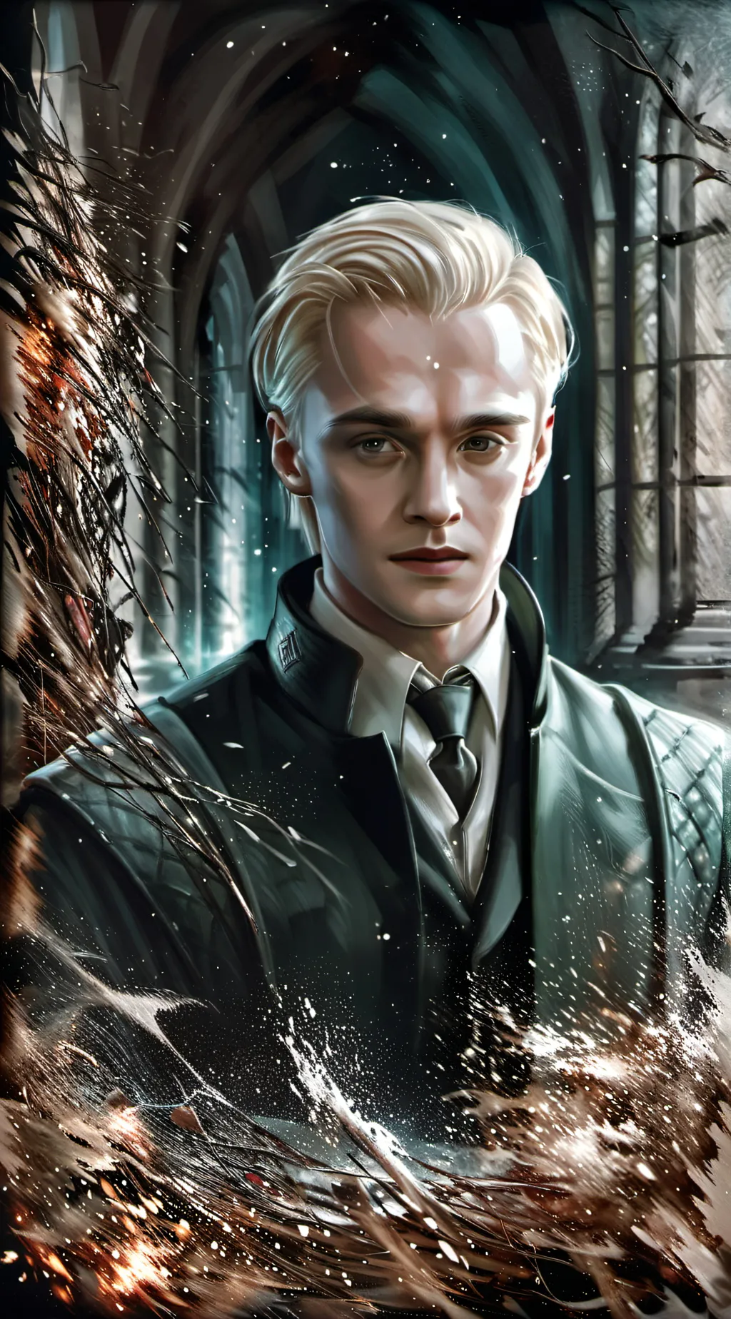 ai character: draco  background