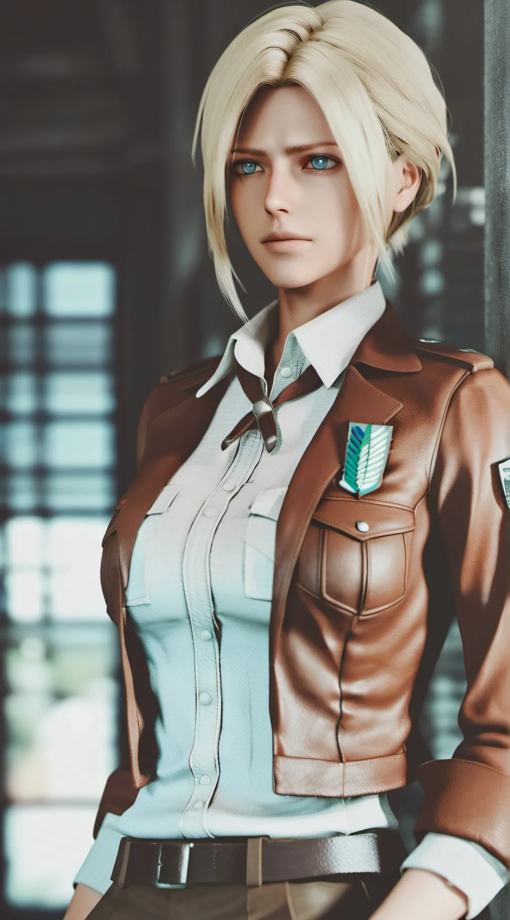 ai character: Annie Leonhart background