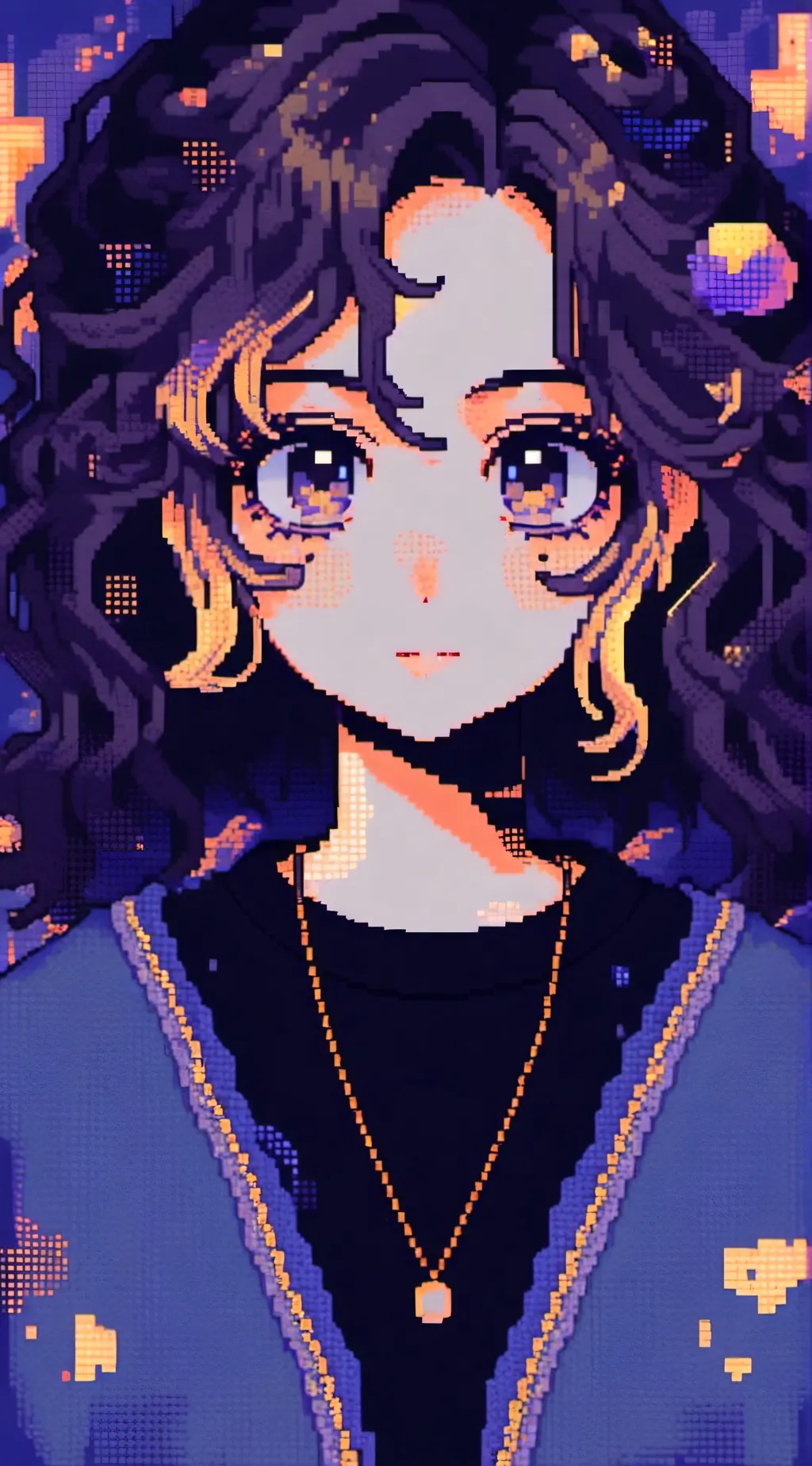 ai character: Lunar background