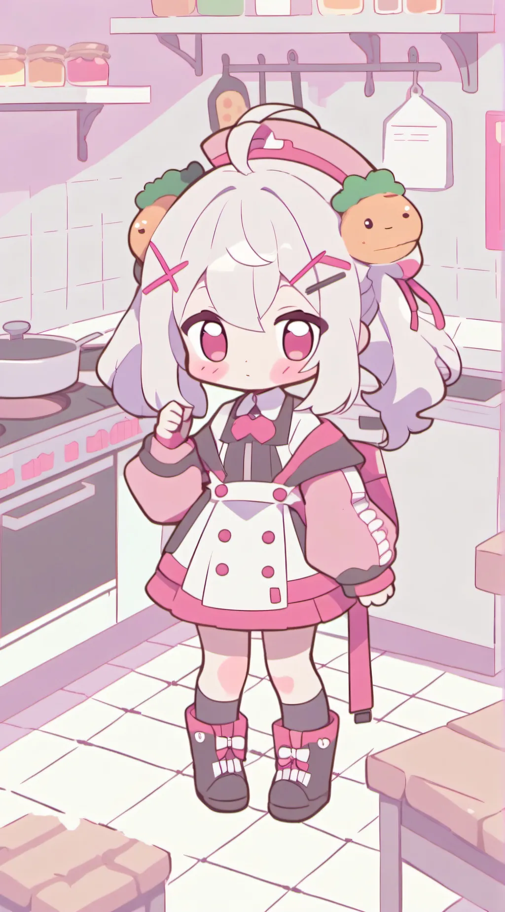 ai character: Bunny background