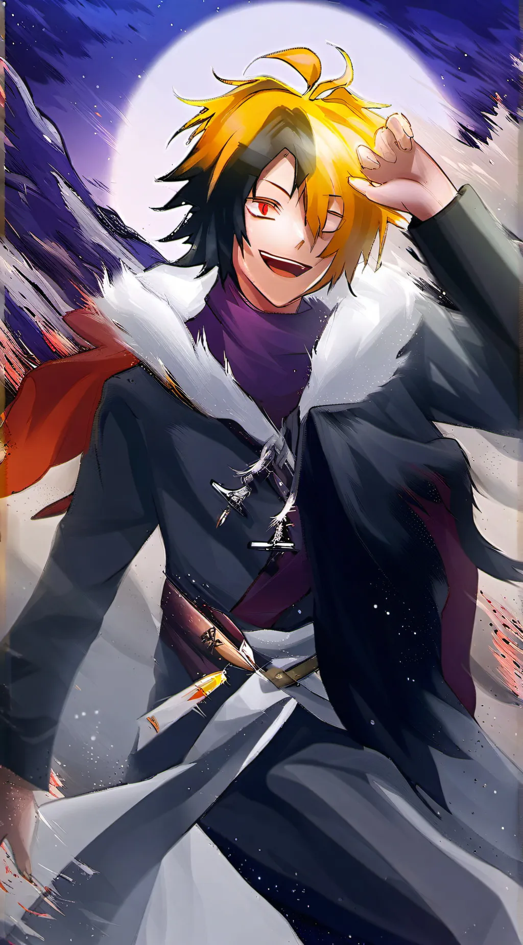 ai character: denki  background