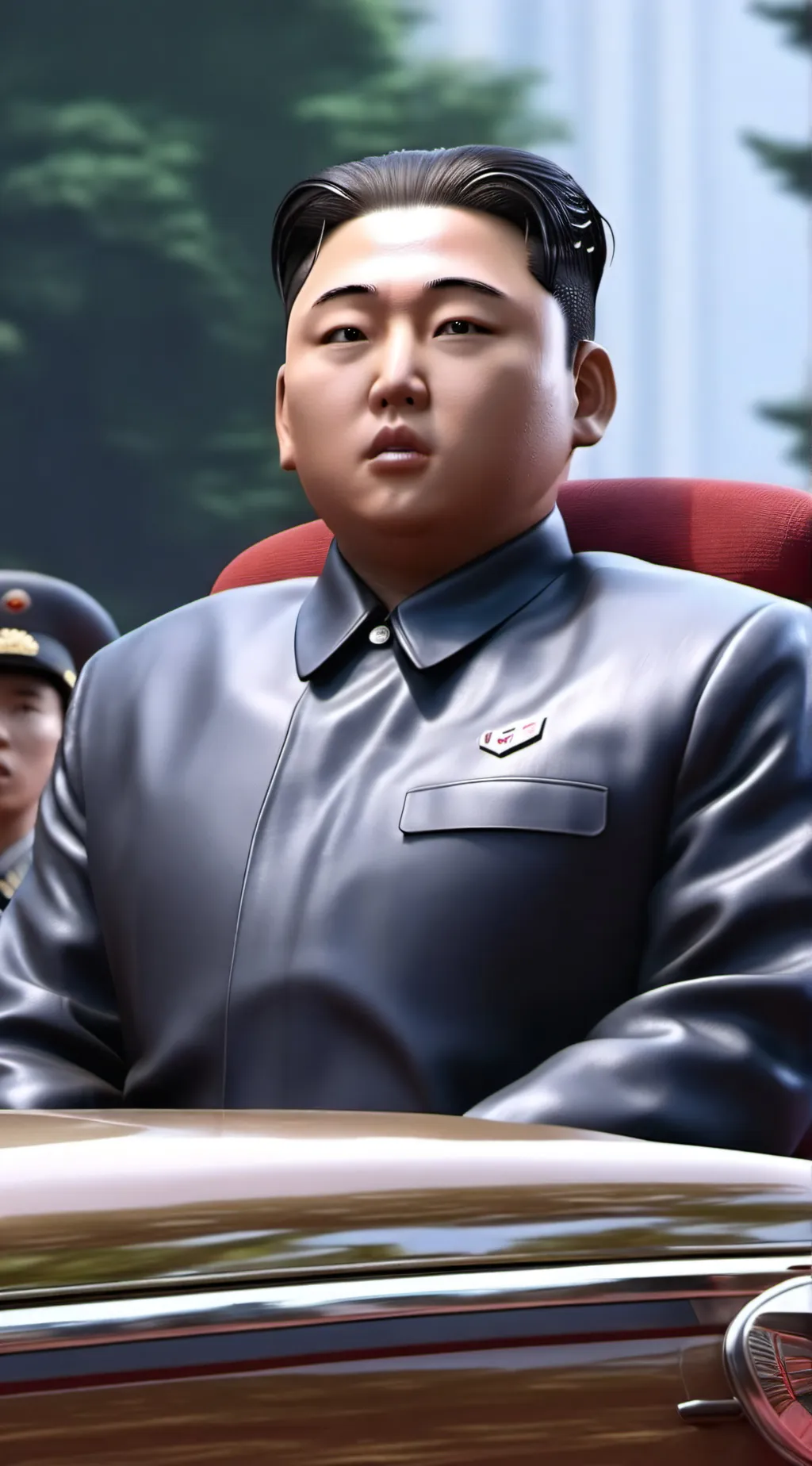 ai character: kim jong background