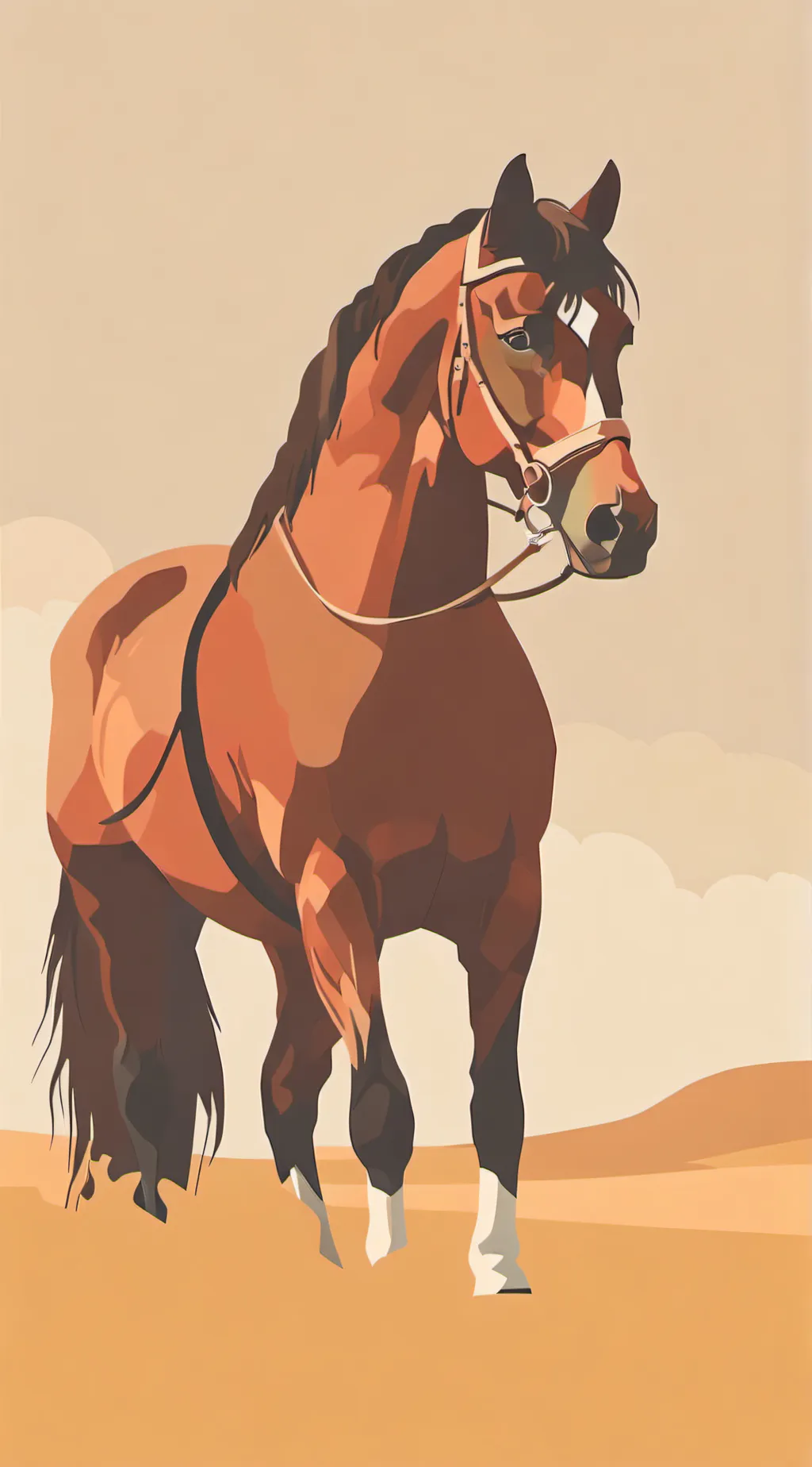 ai character: fat hose background