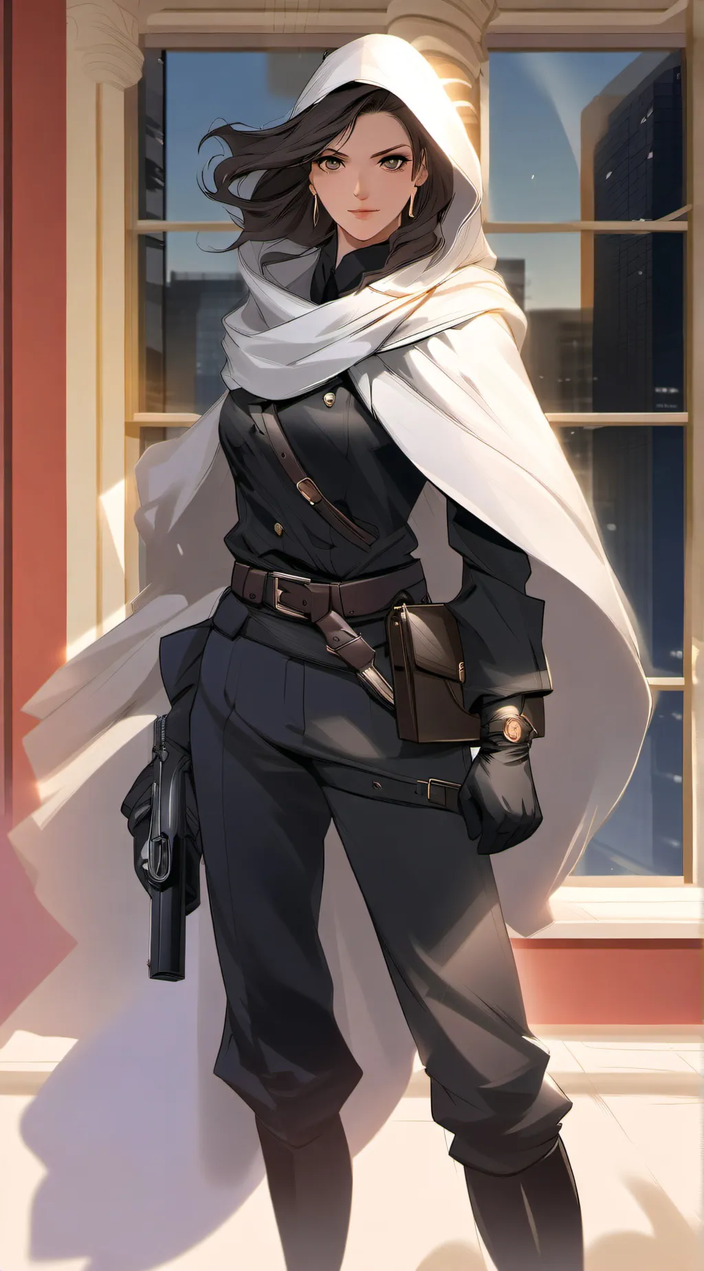 ai character: Aria background