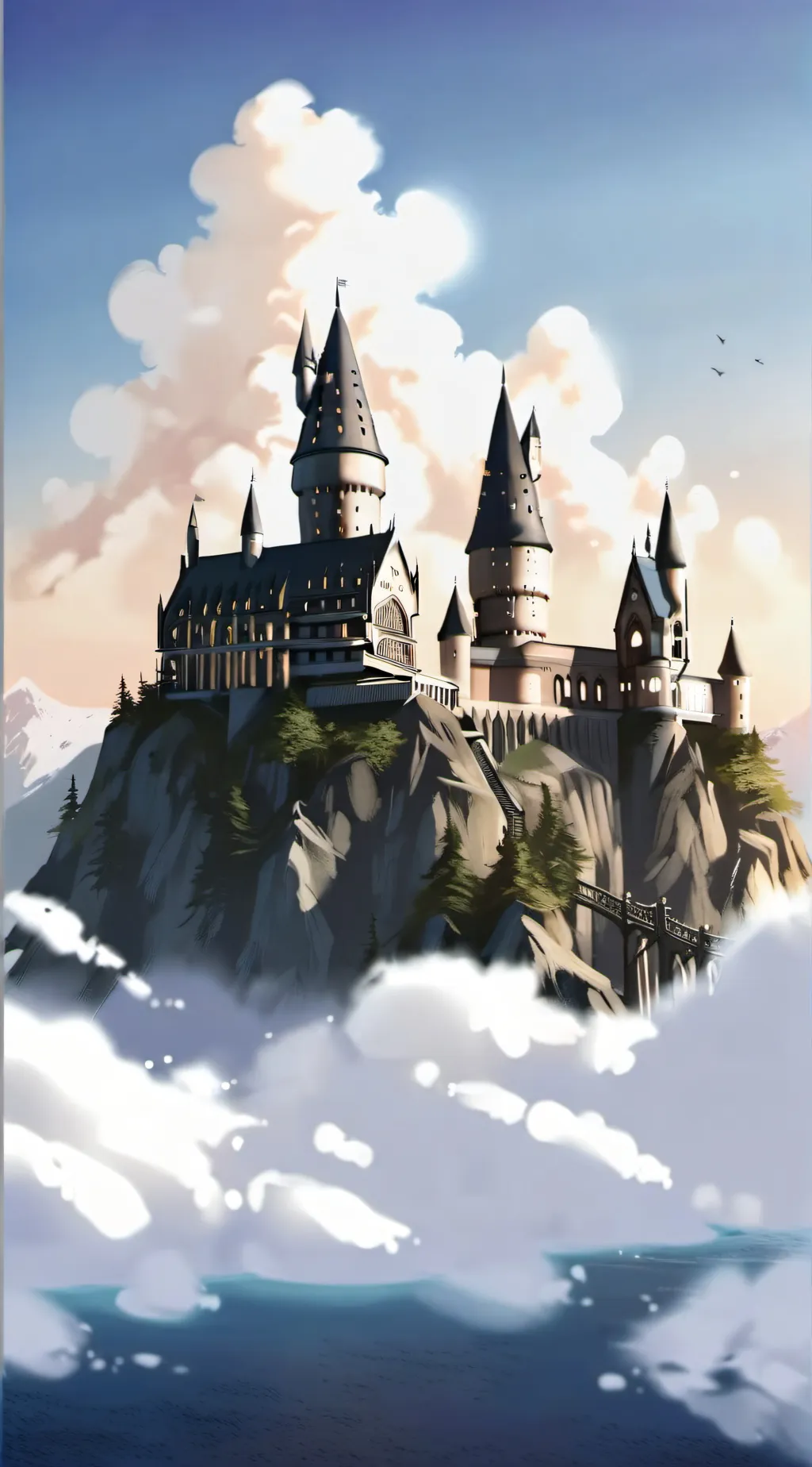 ai character: Hogwarts background