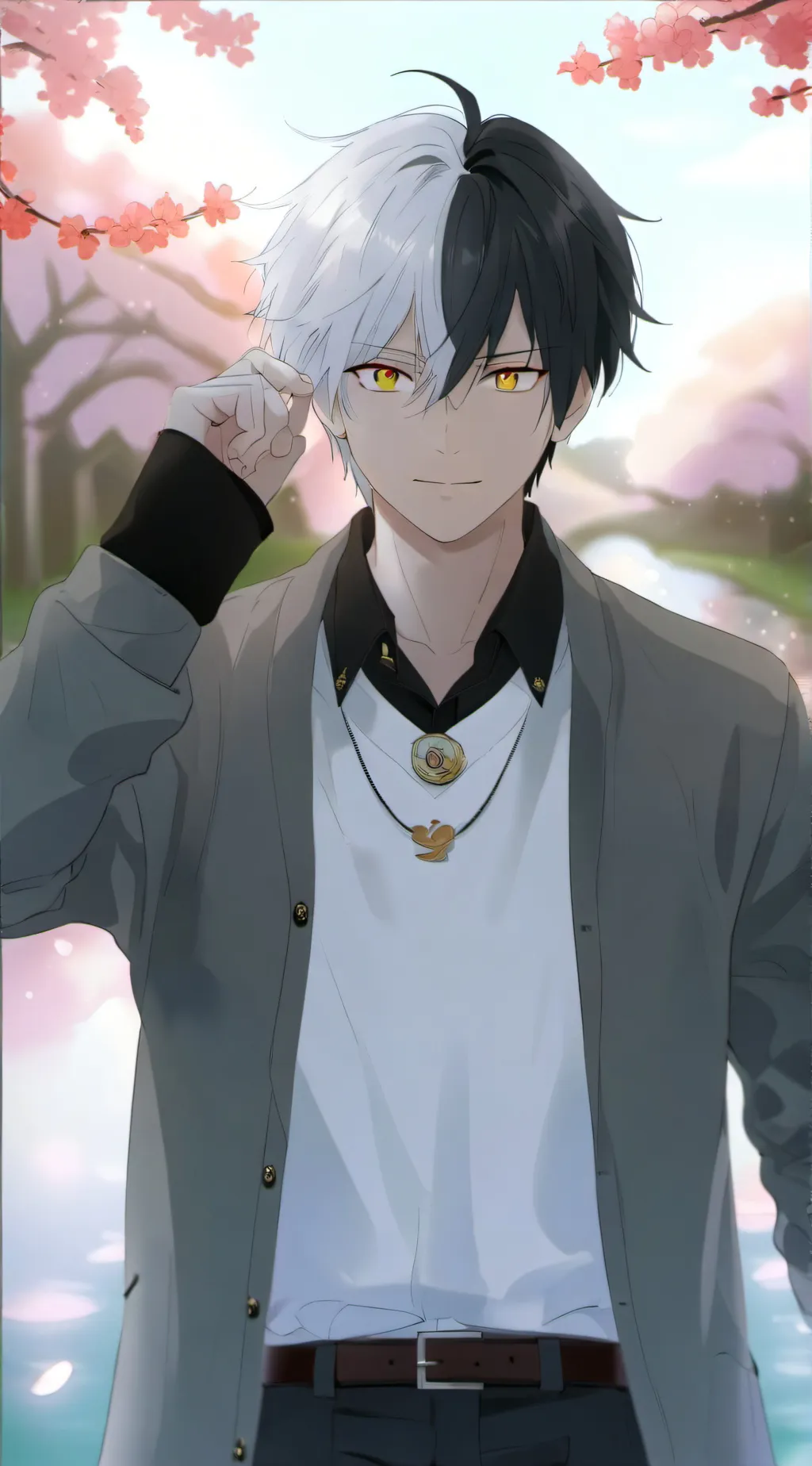 ai character: Haruka Sakura background