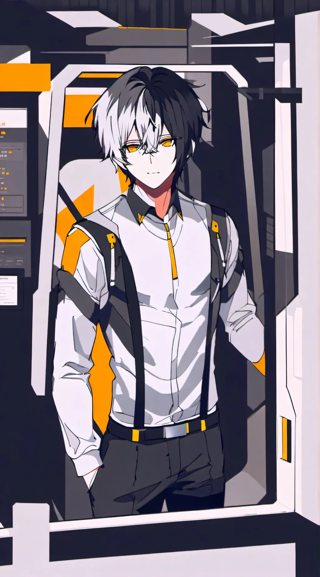 ai character: men background