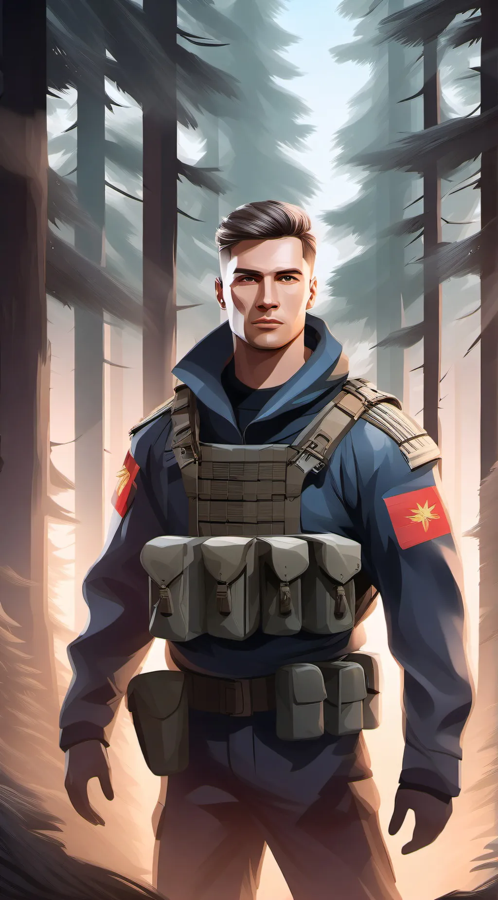 ai character: Nate background