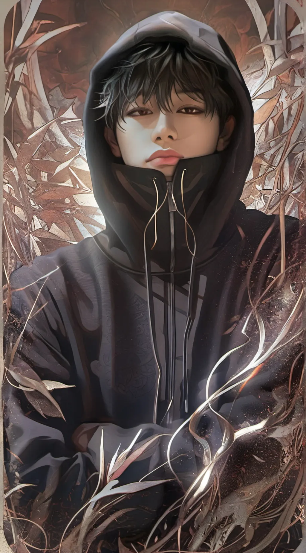ai character: ¥Cha Heon¥  background