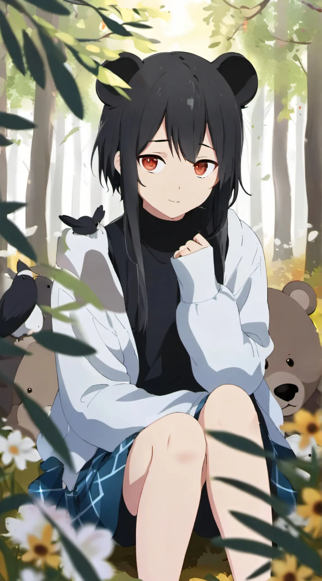ai character: Lily background