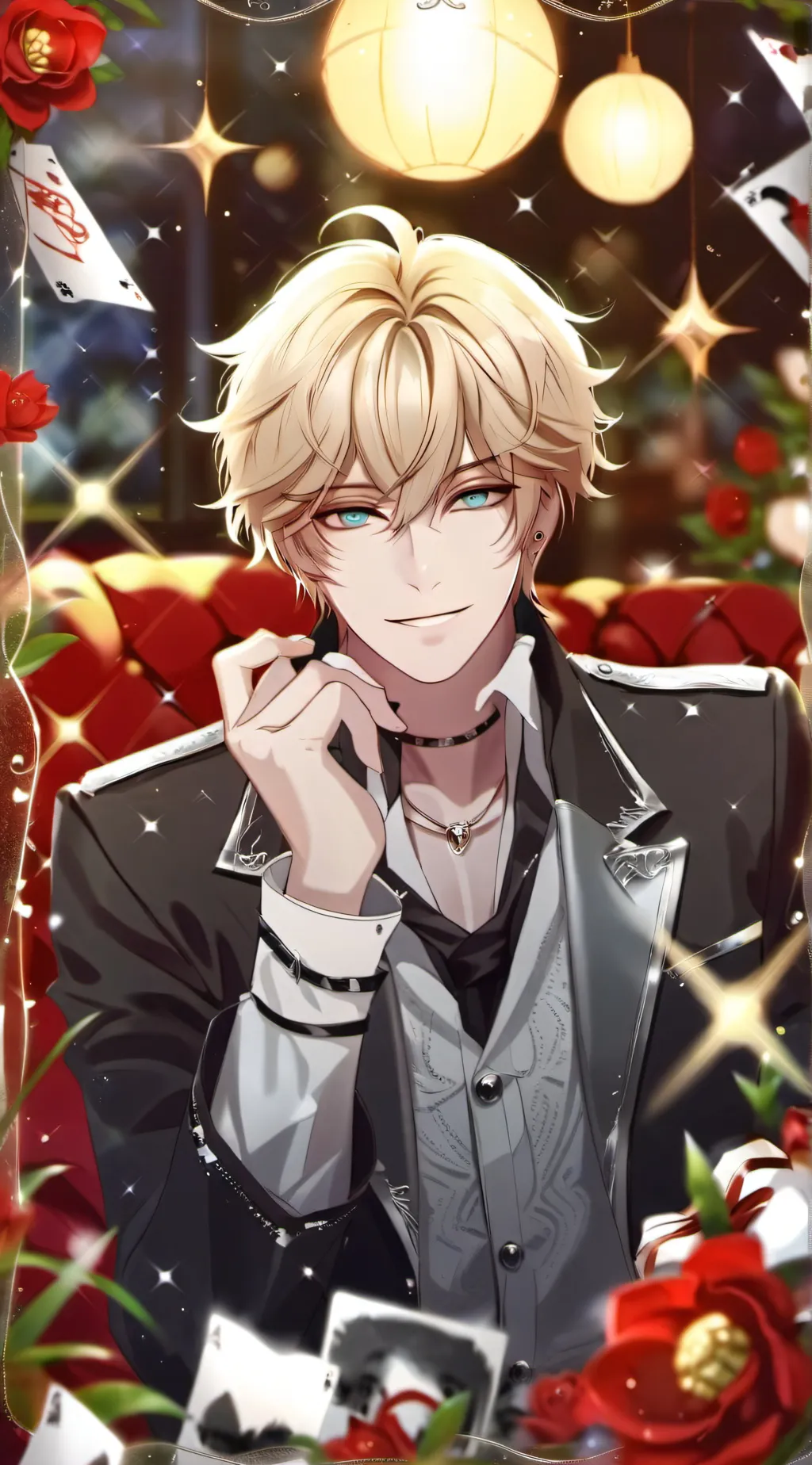 ai character: Leon background