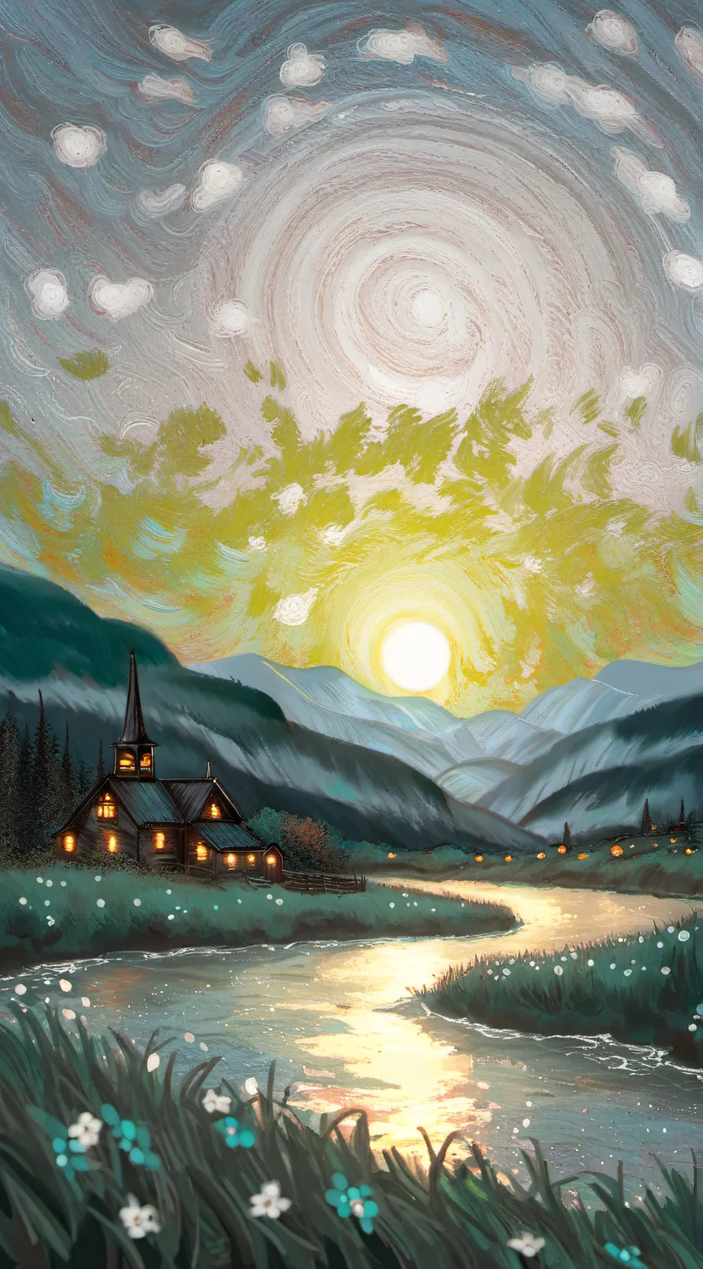 ai character: Hogwarts background
