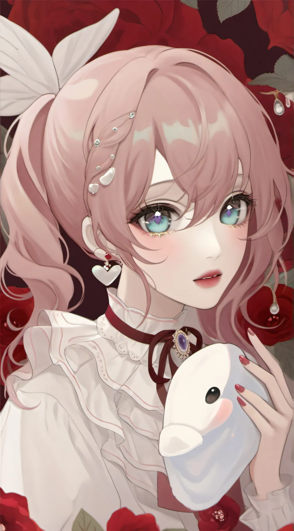 ai character: lily background
