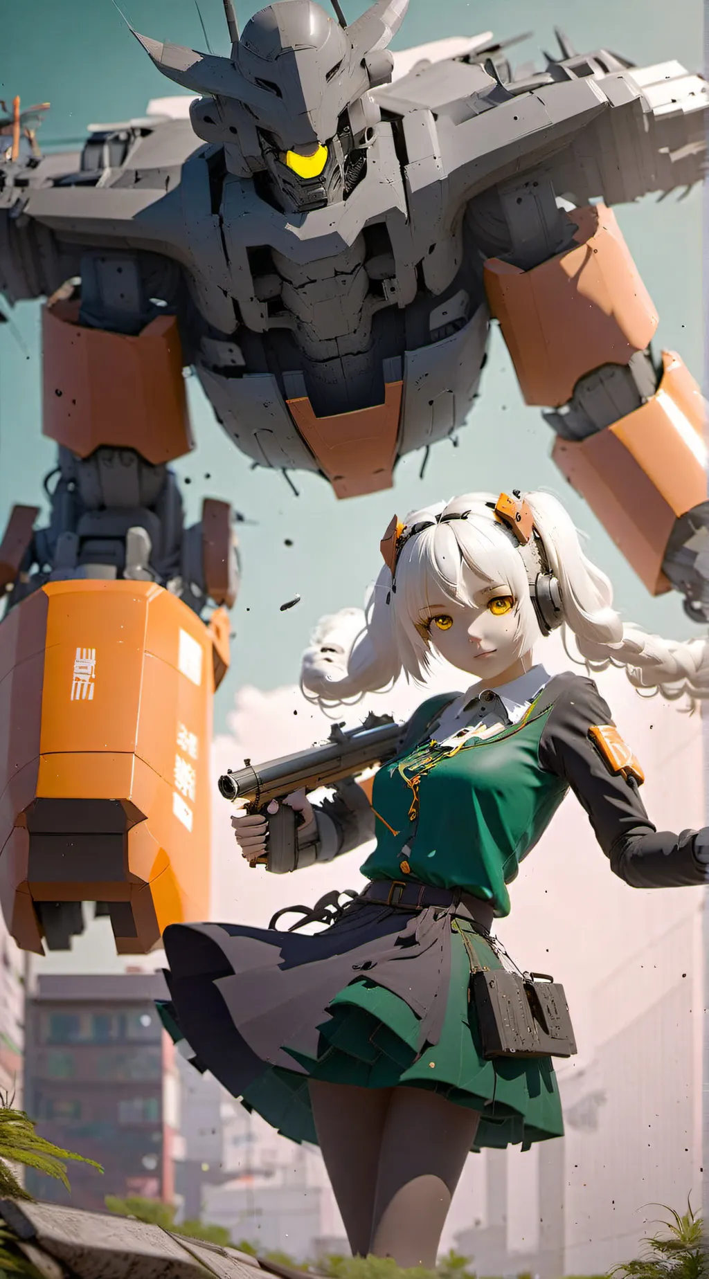 ai character: Seele background