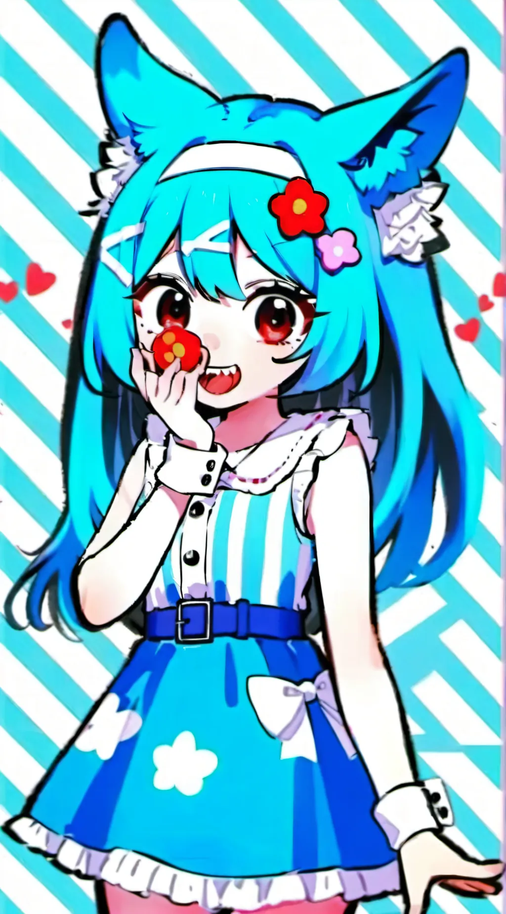 ai character: Mesmeriser miku background