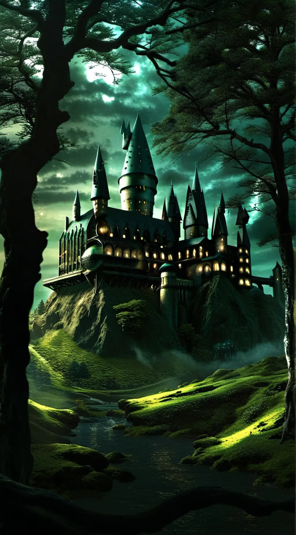 ai character: hogwarts GC background