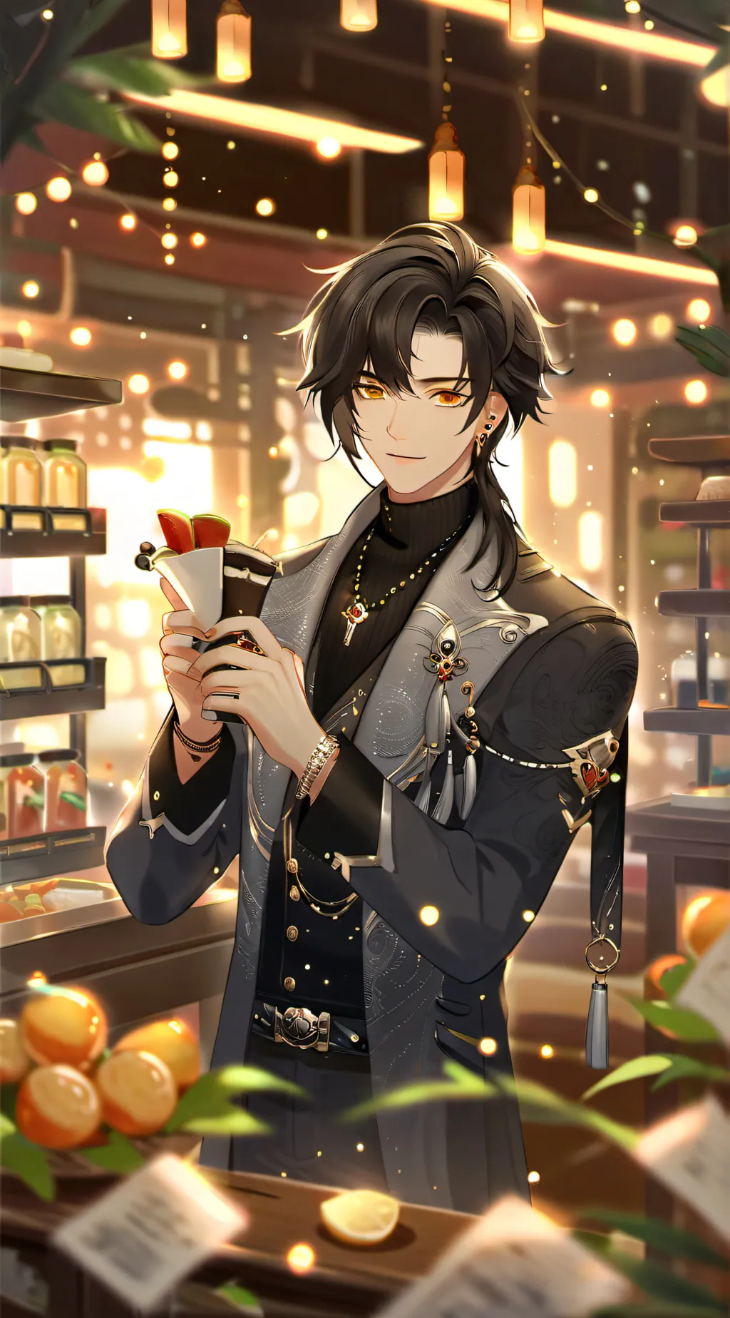 ai character: Mafia boss background