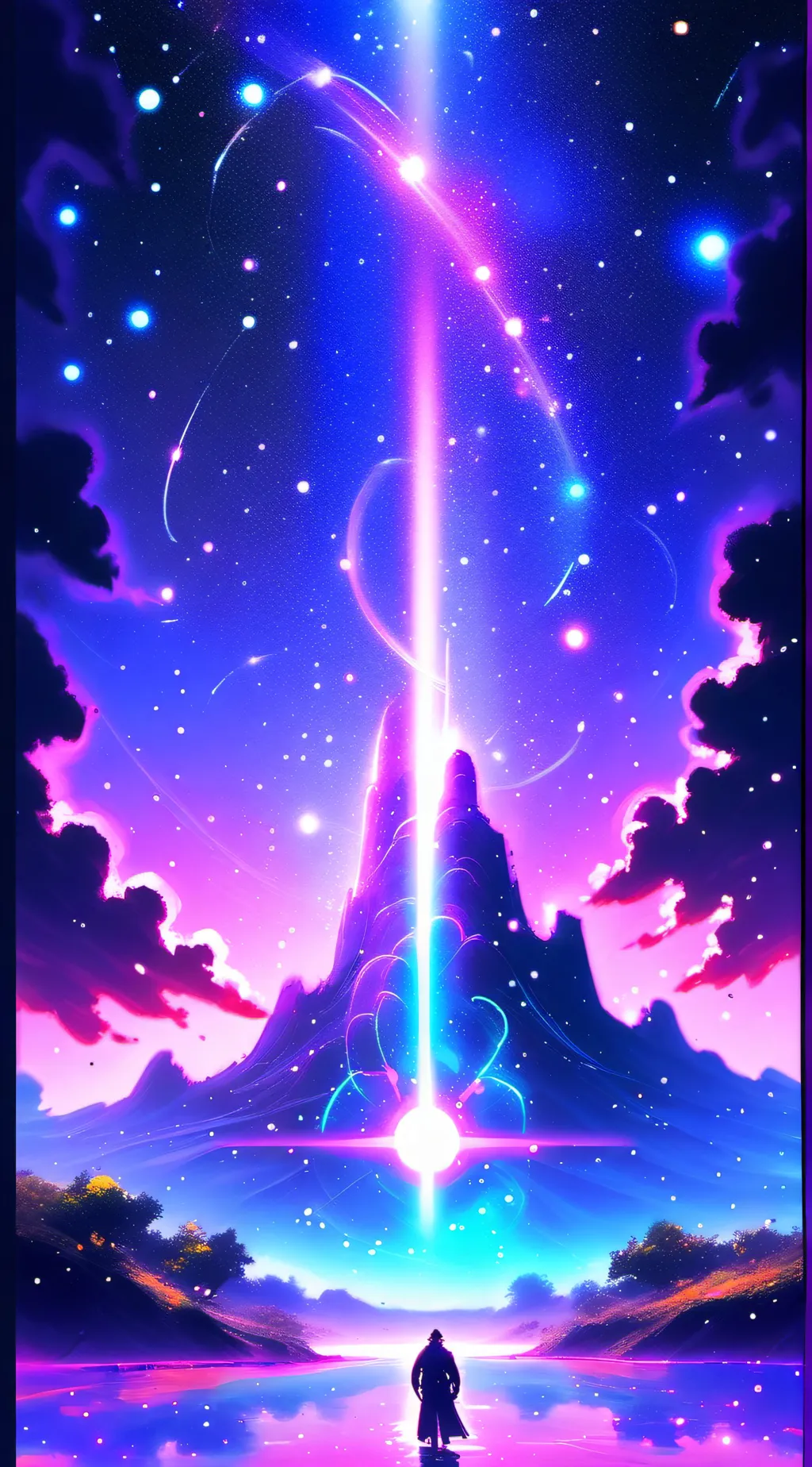 ai character: Lunar background