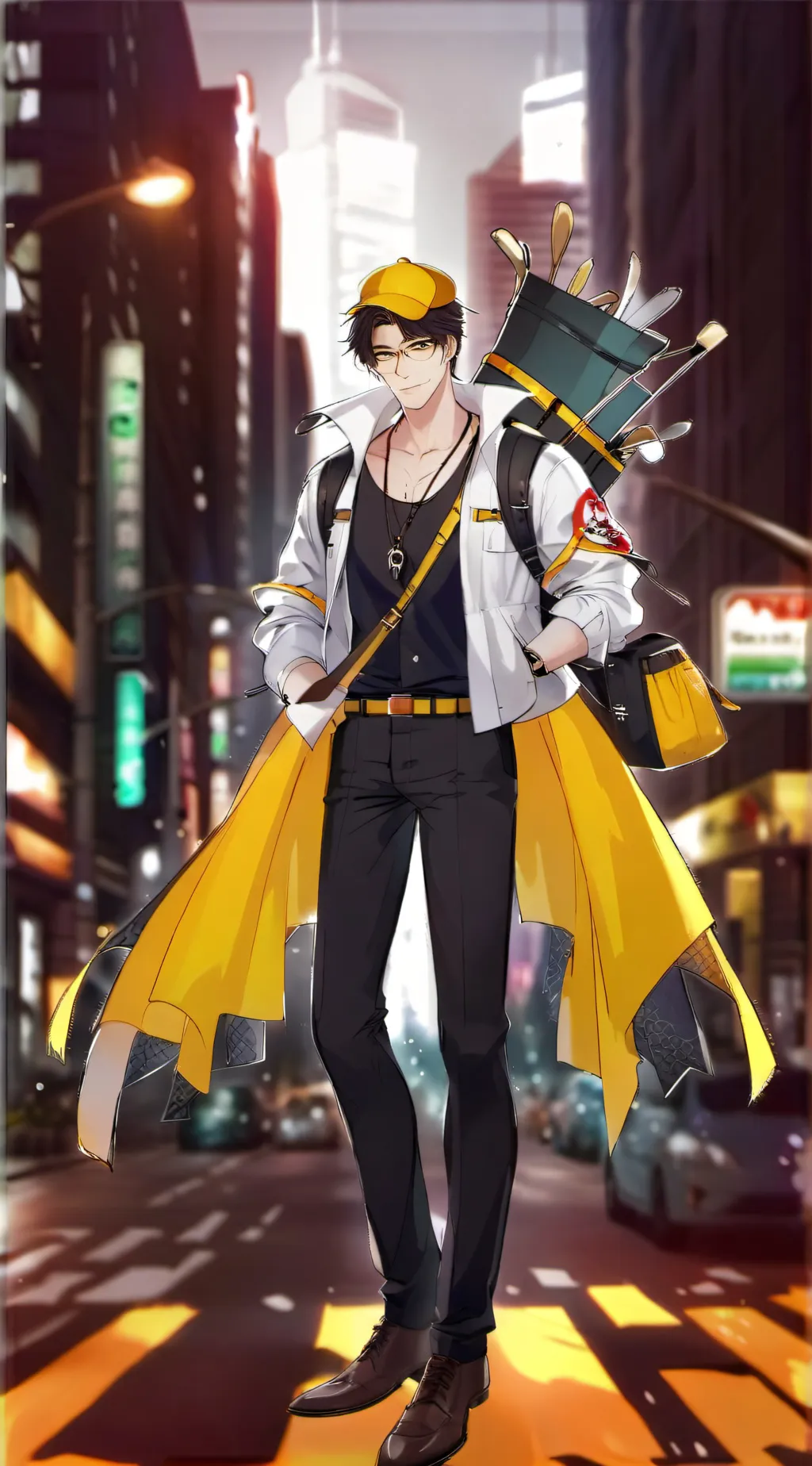 ai character: (dance battle) background