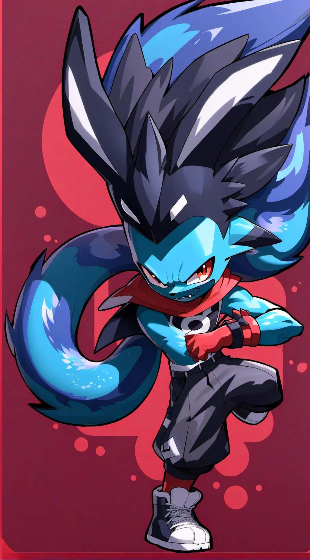 ai character: heart stealer  background