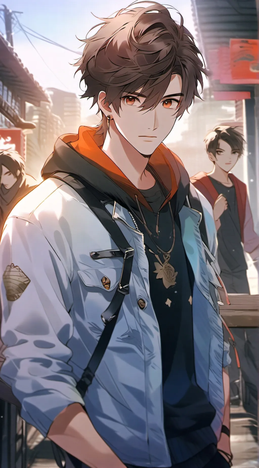 ai character: Tanner background