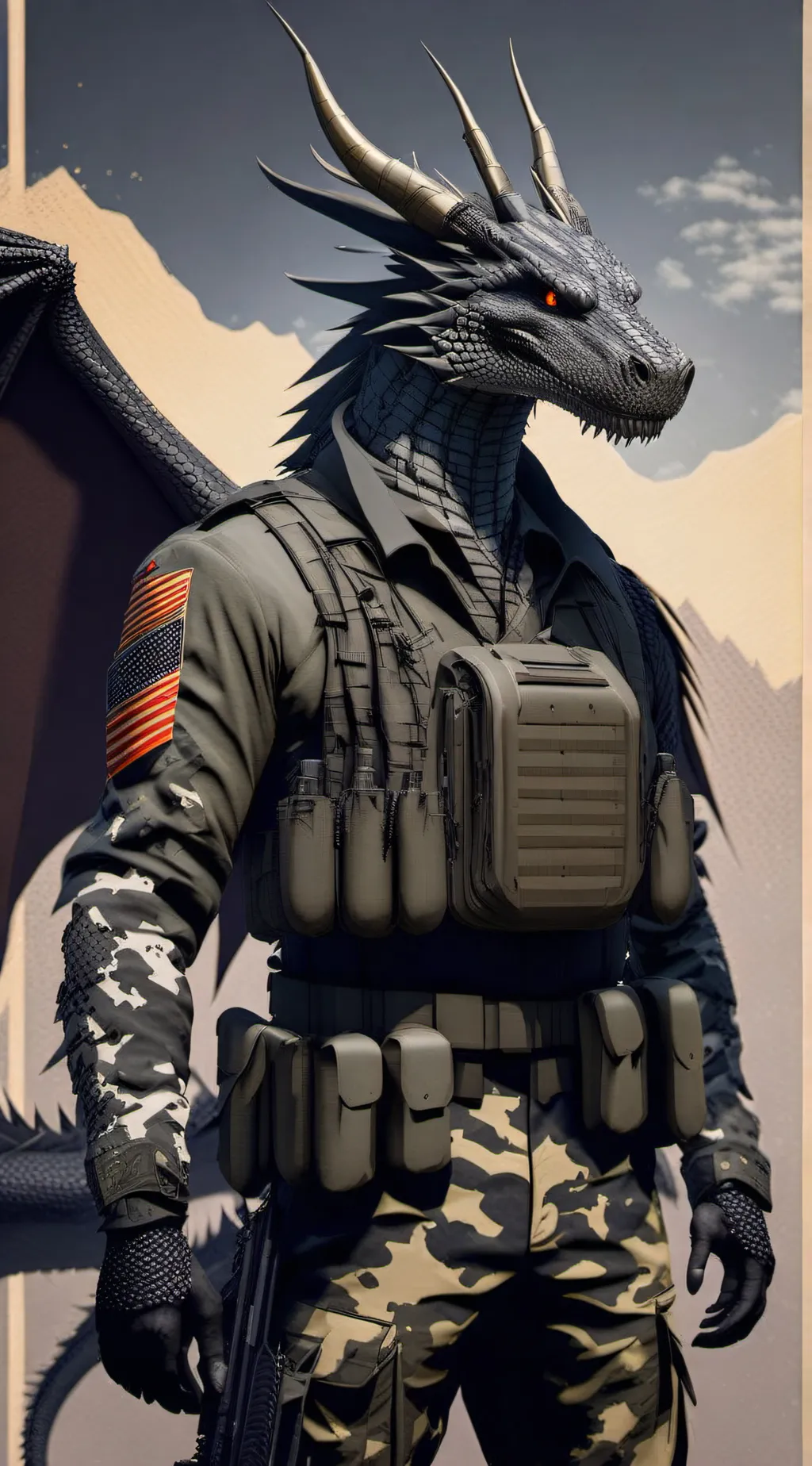 ai character: Jack/moonlight background