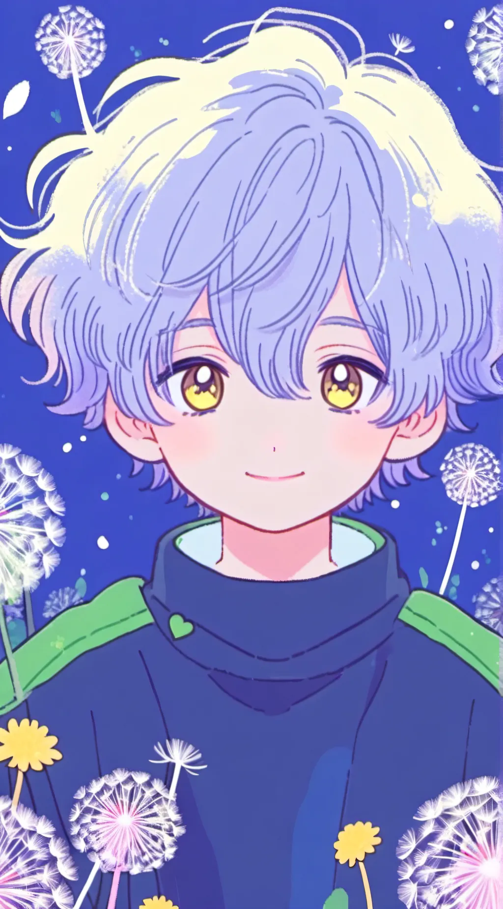 ai character: Goodbye <3 background