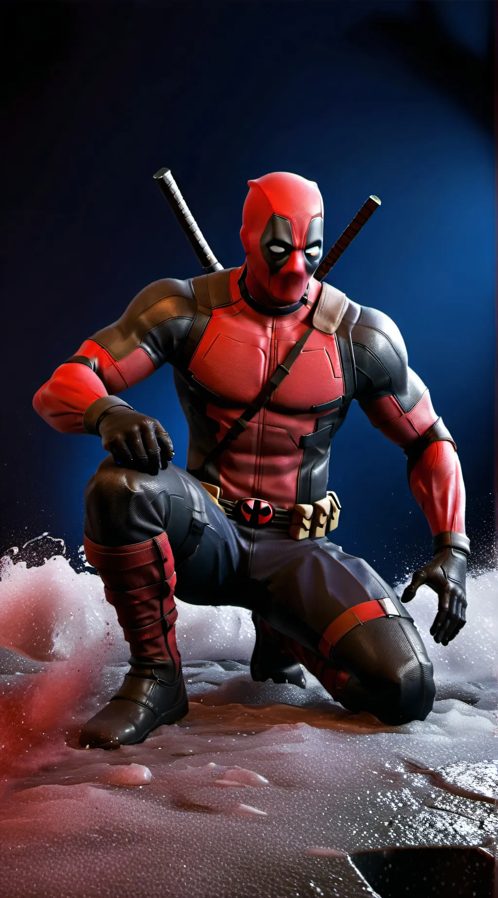ai character: Deadpool background