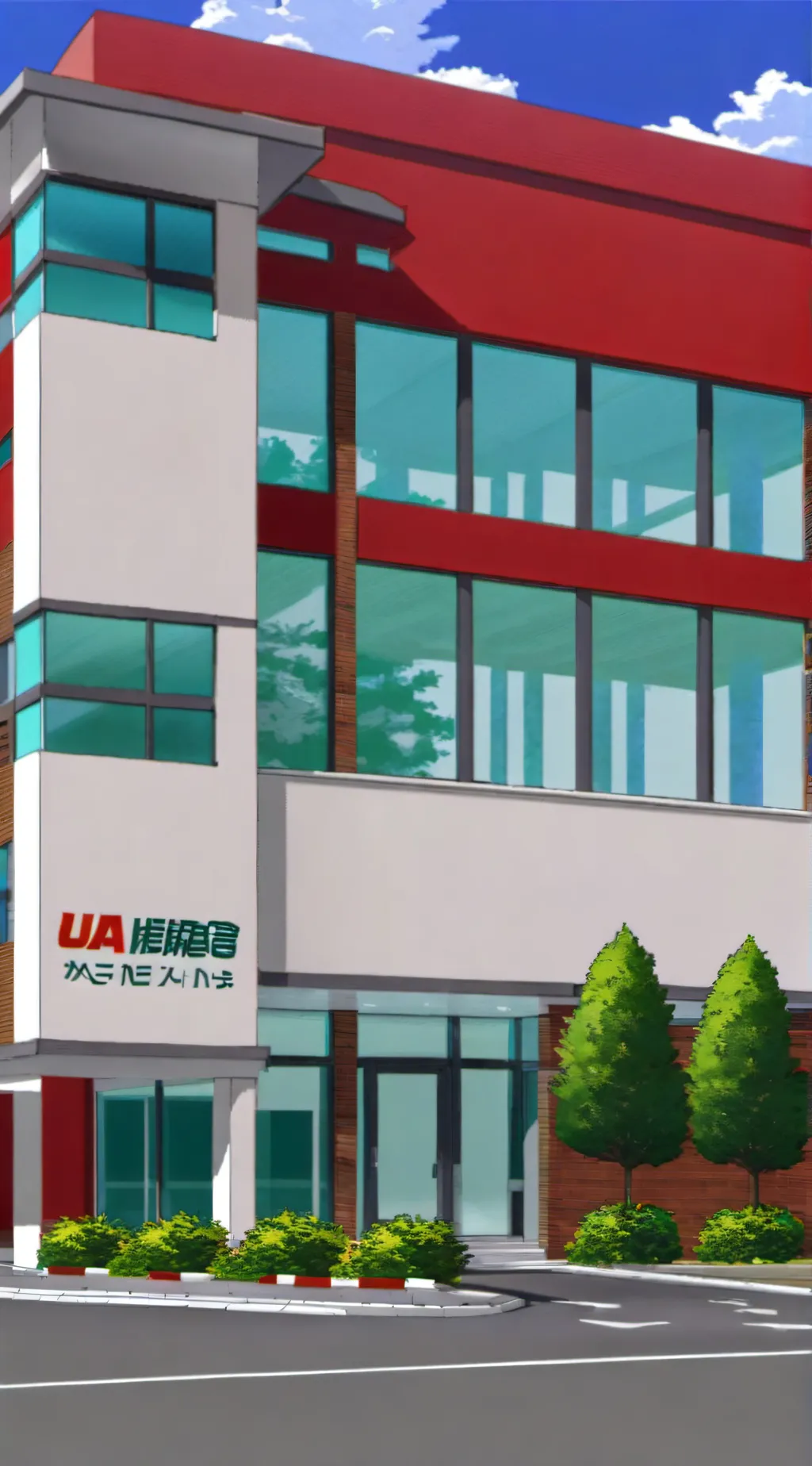ai character: Mha sportsfestival background