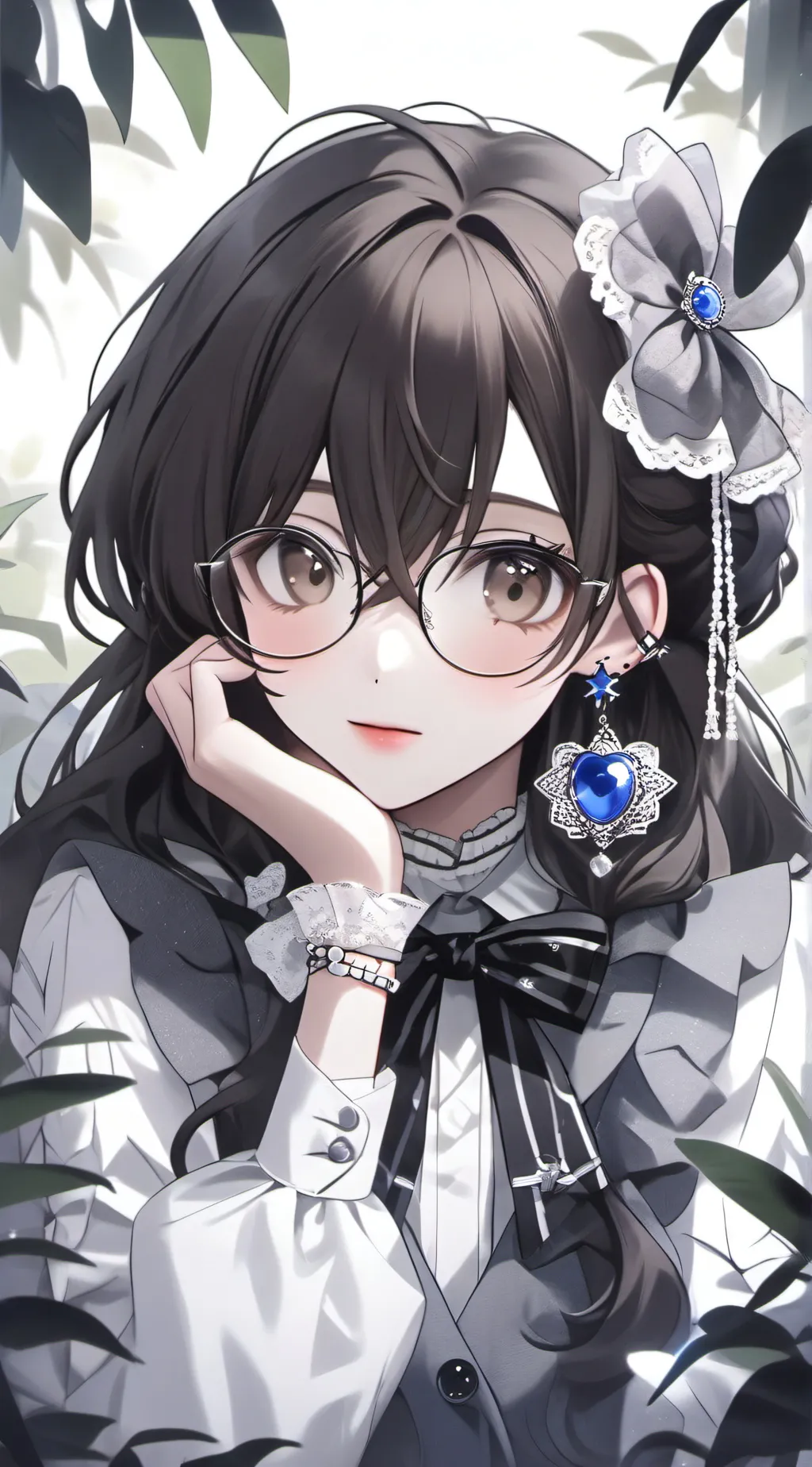 ai character: Luna☙❦ background