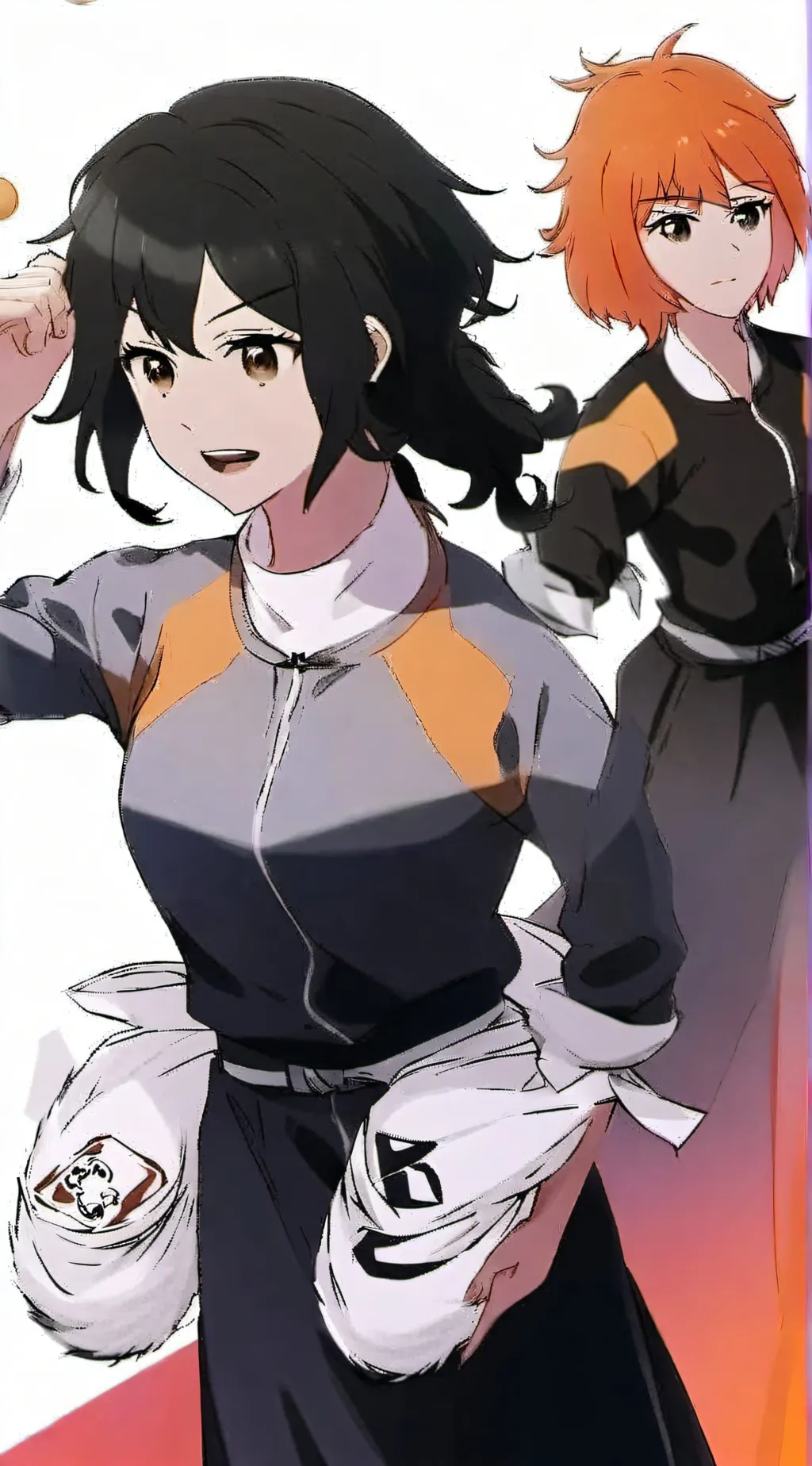 ai character: Ayumu and Kanoko background