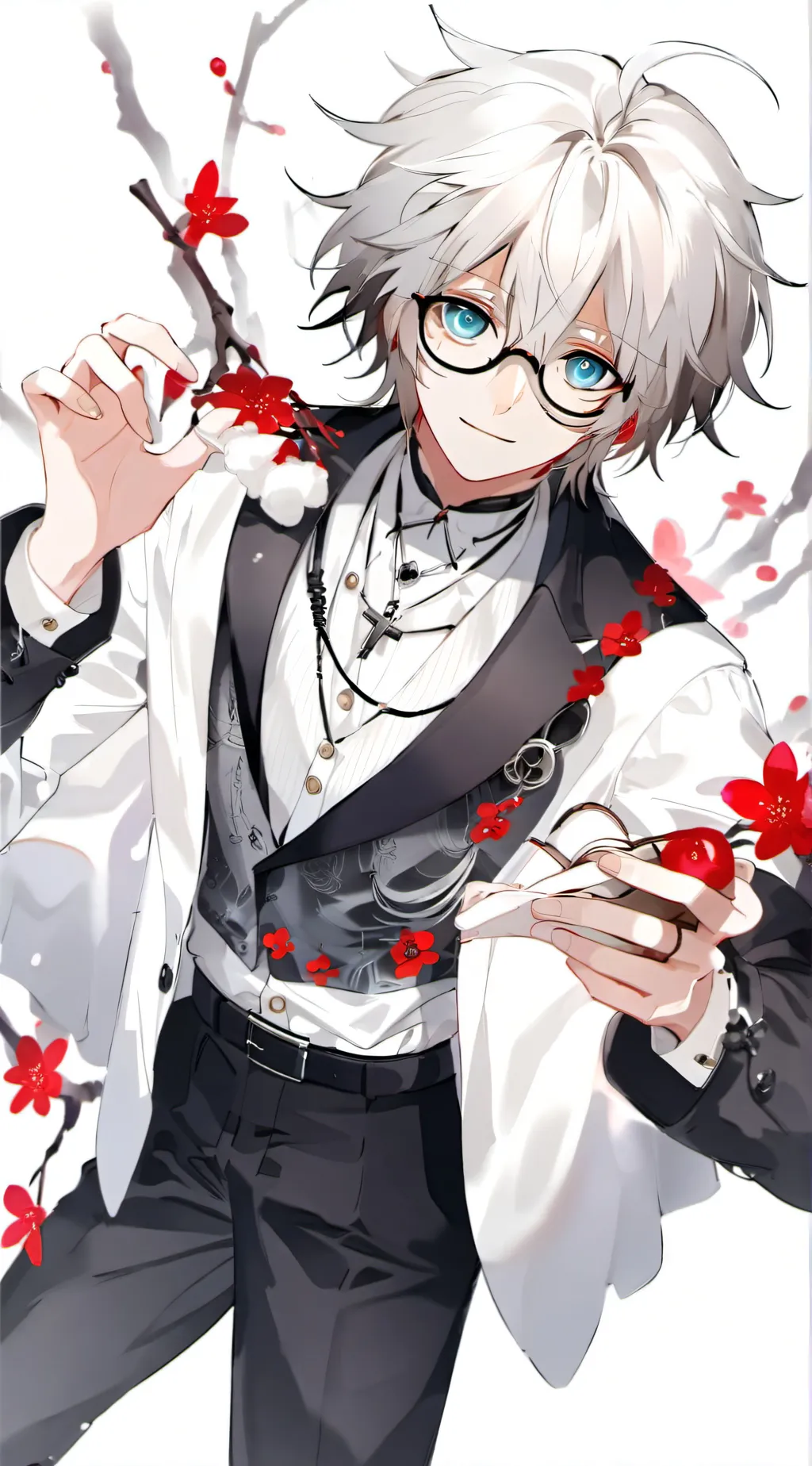 ai character: gojo background