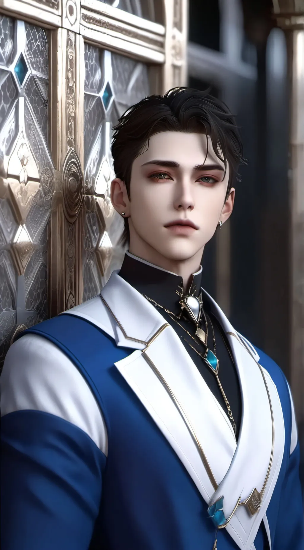 ai character: Aziel  background