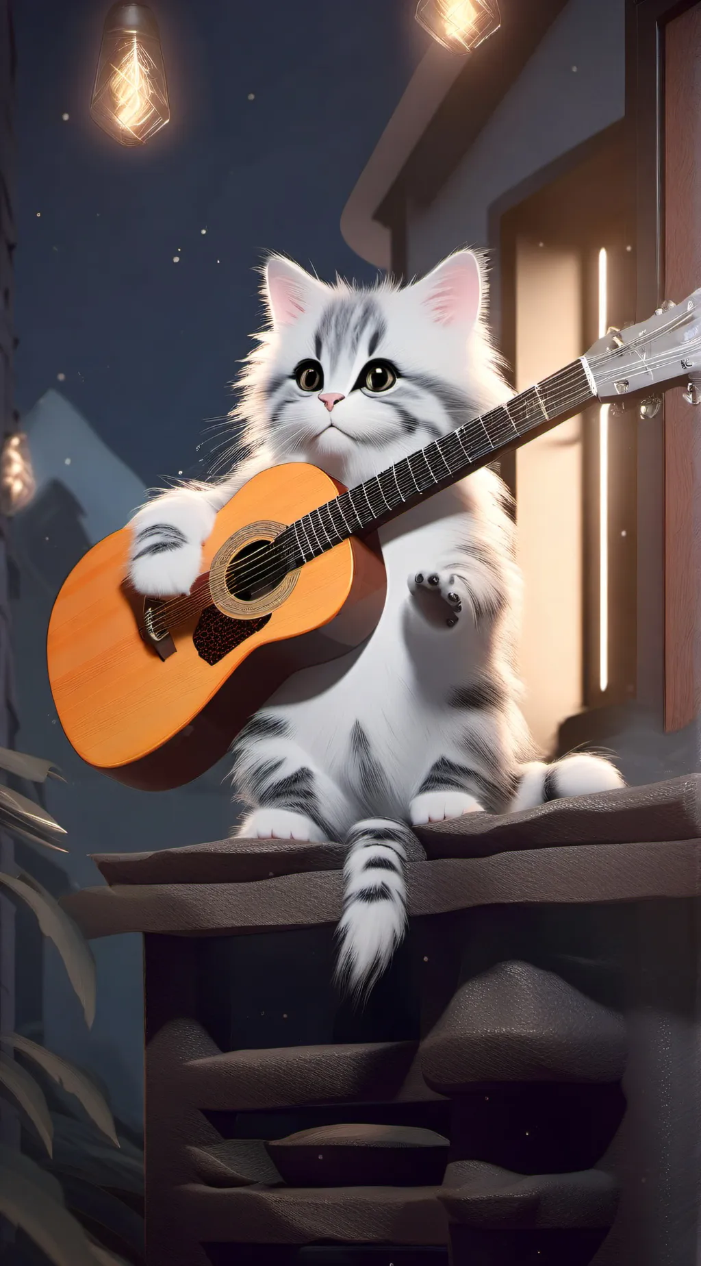 ai character: Finish the lyric! background