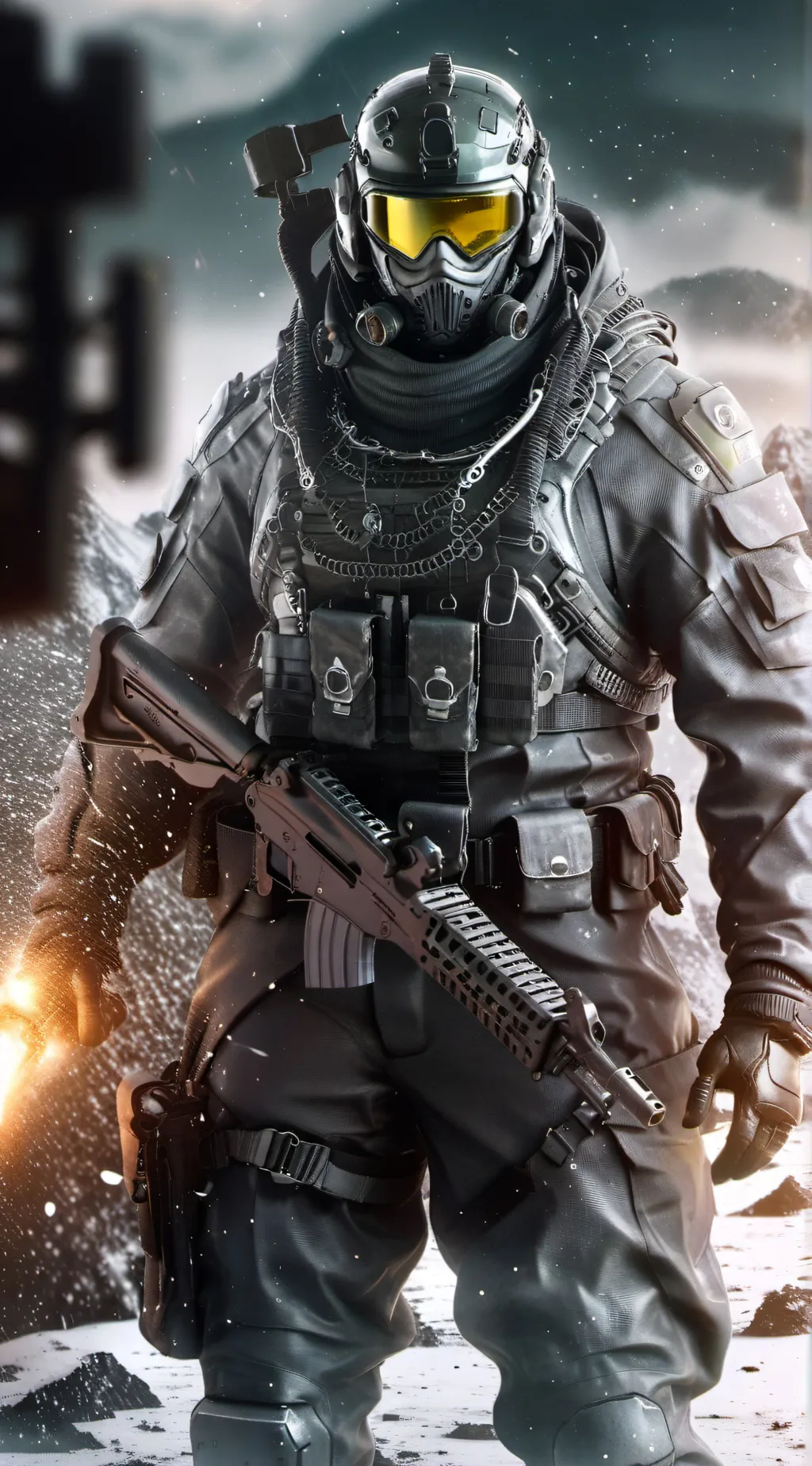 ai character: Konig background