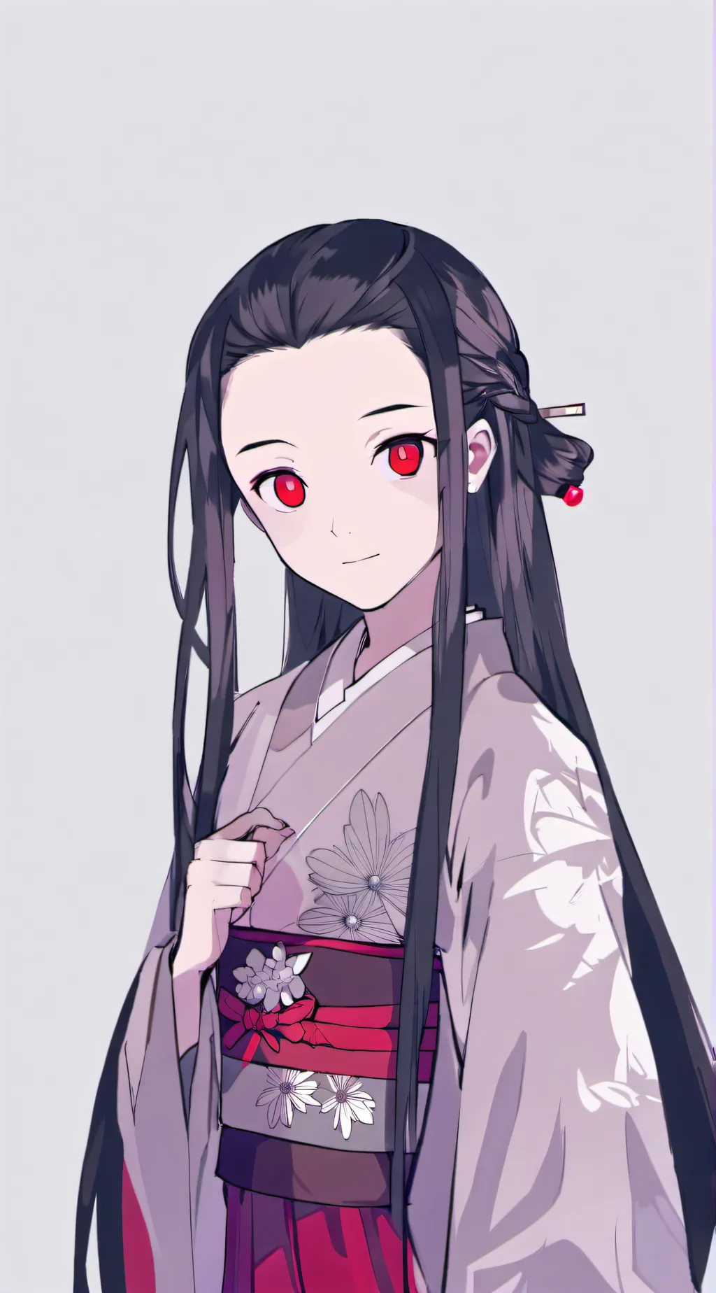 ai character: babysit nezuko  background