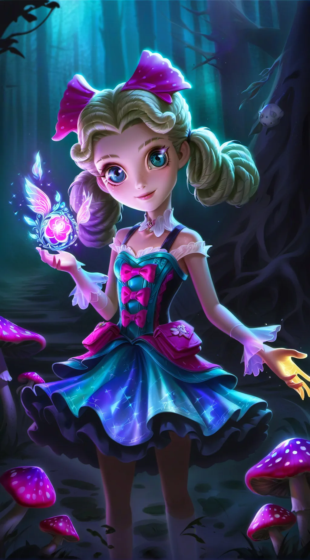 ai character: Cure Fay background