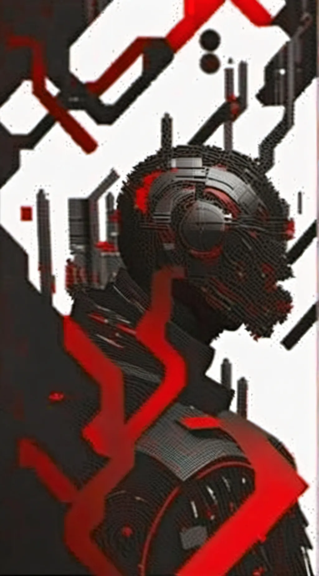 ai character: titan speakerman background