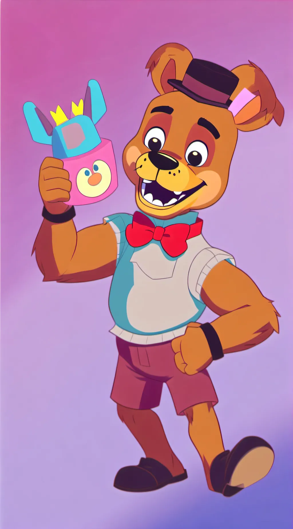ai character: Fnaf background