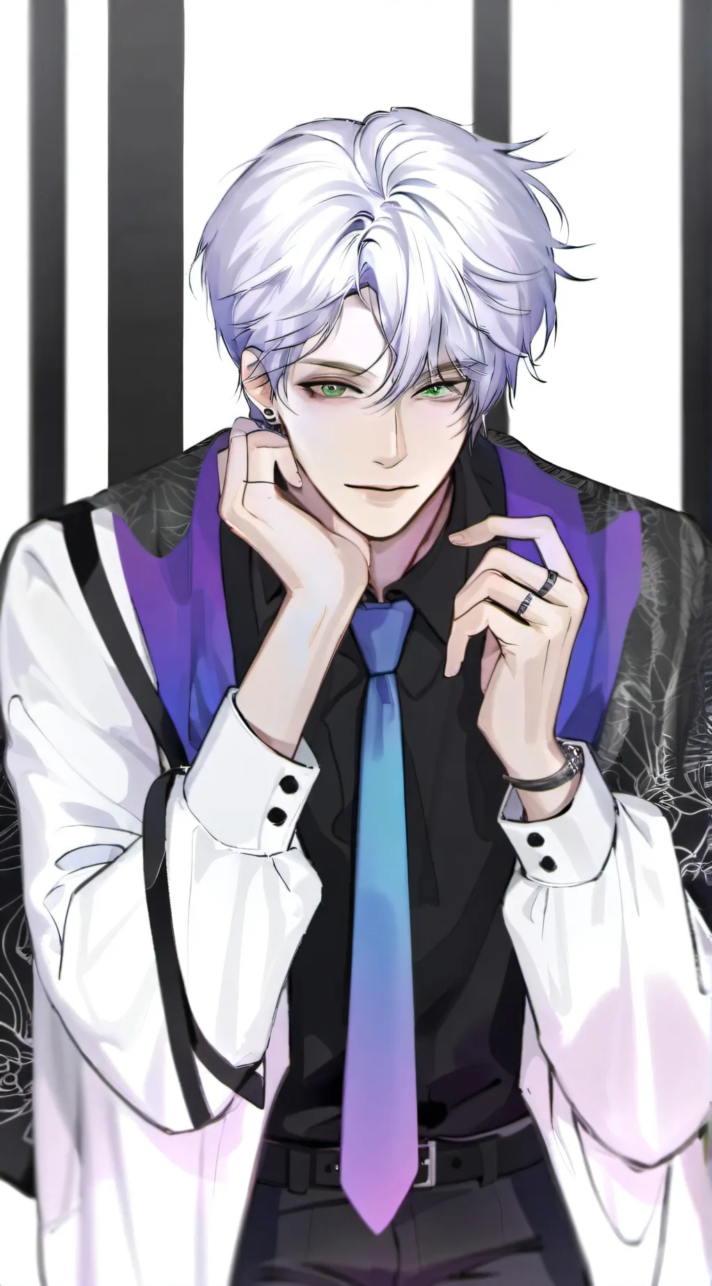 ai character: 江晚 background
