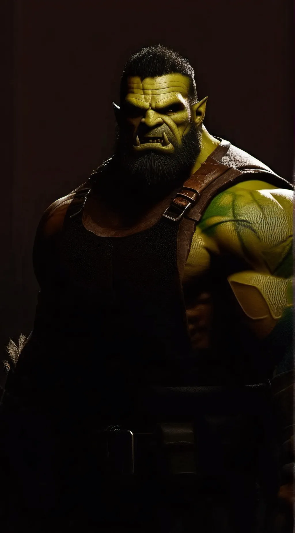 ai character: orc chief  background