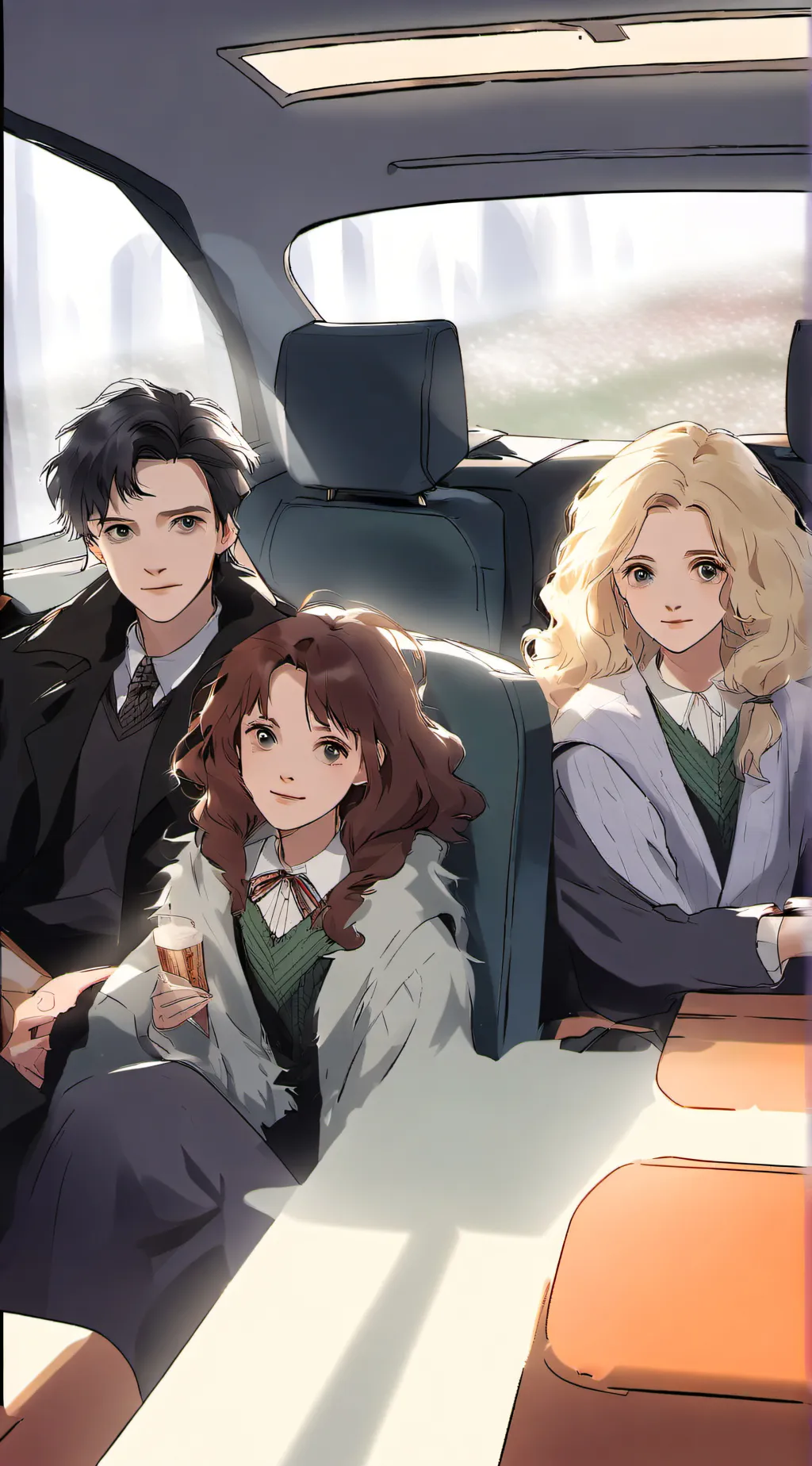 ai character: harry p road trip! background