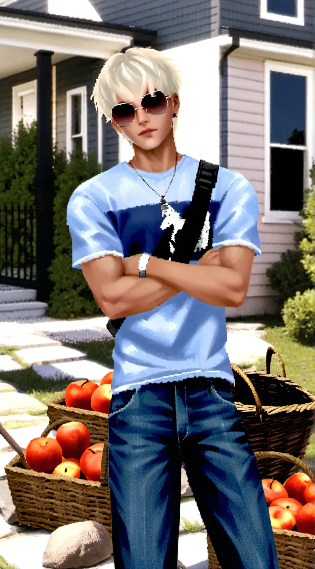 ai character: Cash background