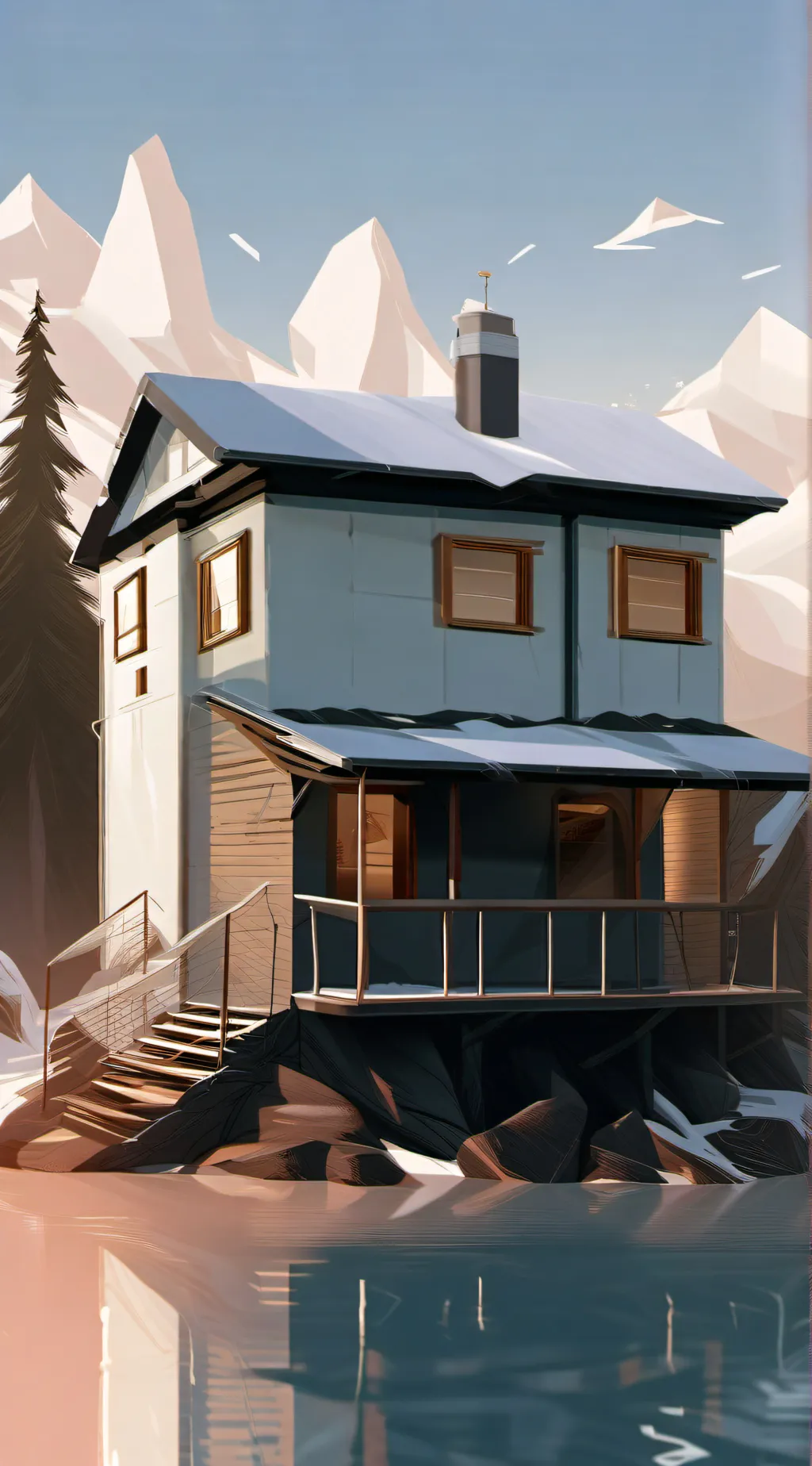 ai character: Camping Trip background