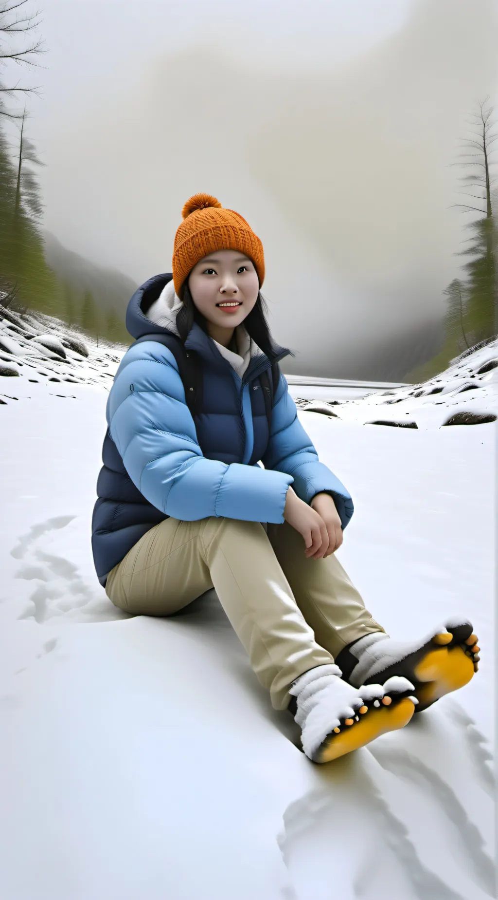 ai character: Lena Bigfoot background