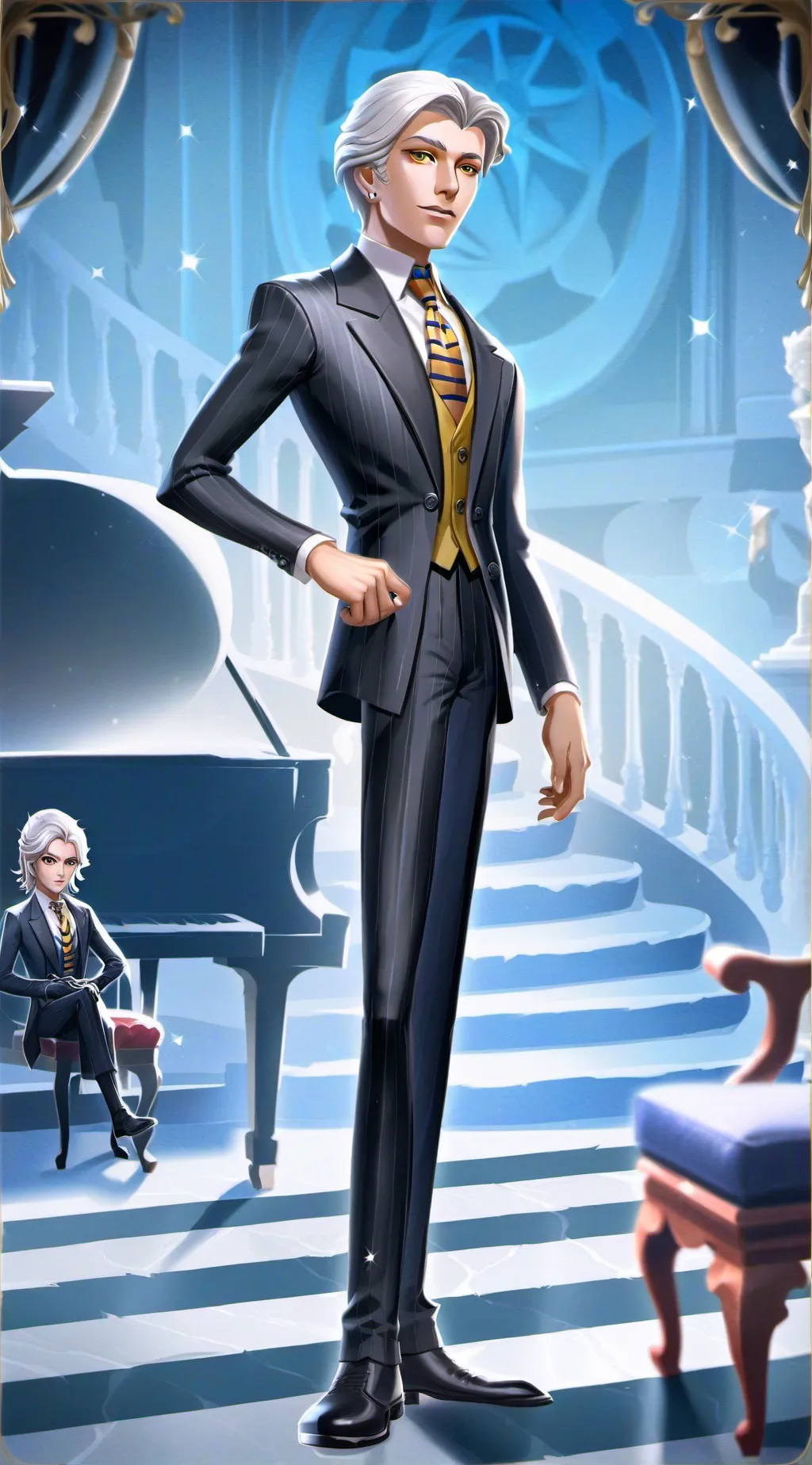 ai character: The voice background